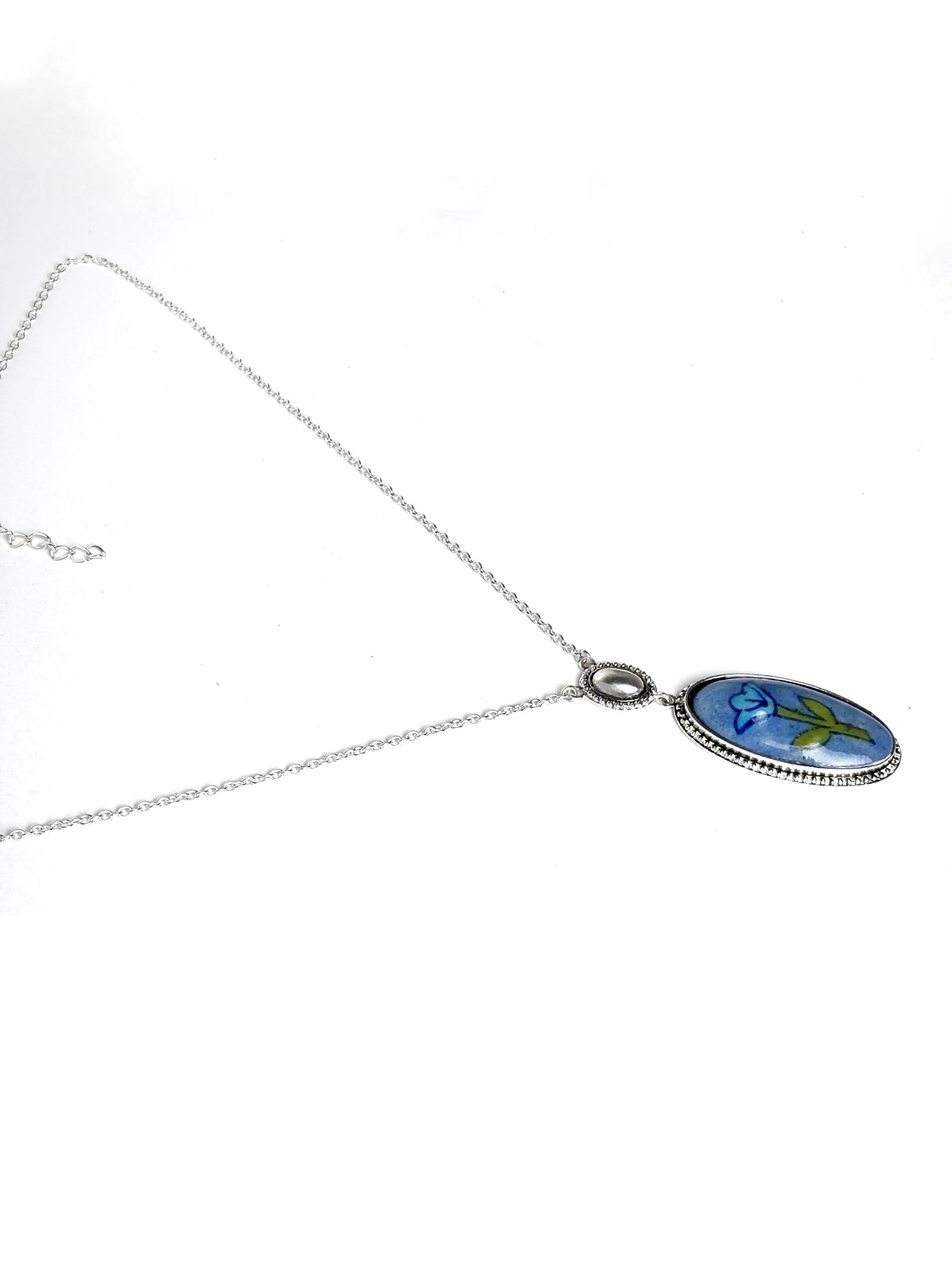 Azure necklace